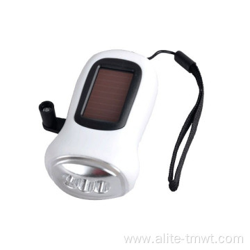 Hand crank Rechargeable Flashlight